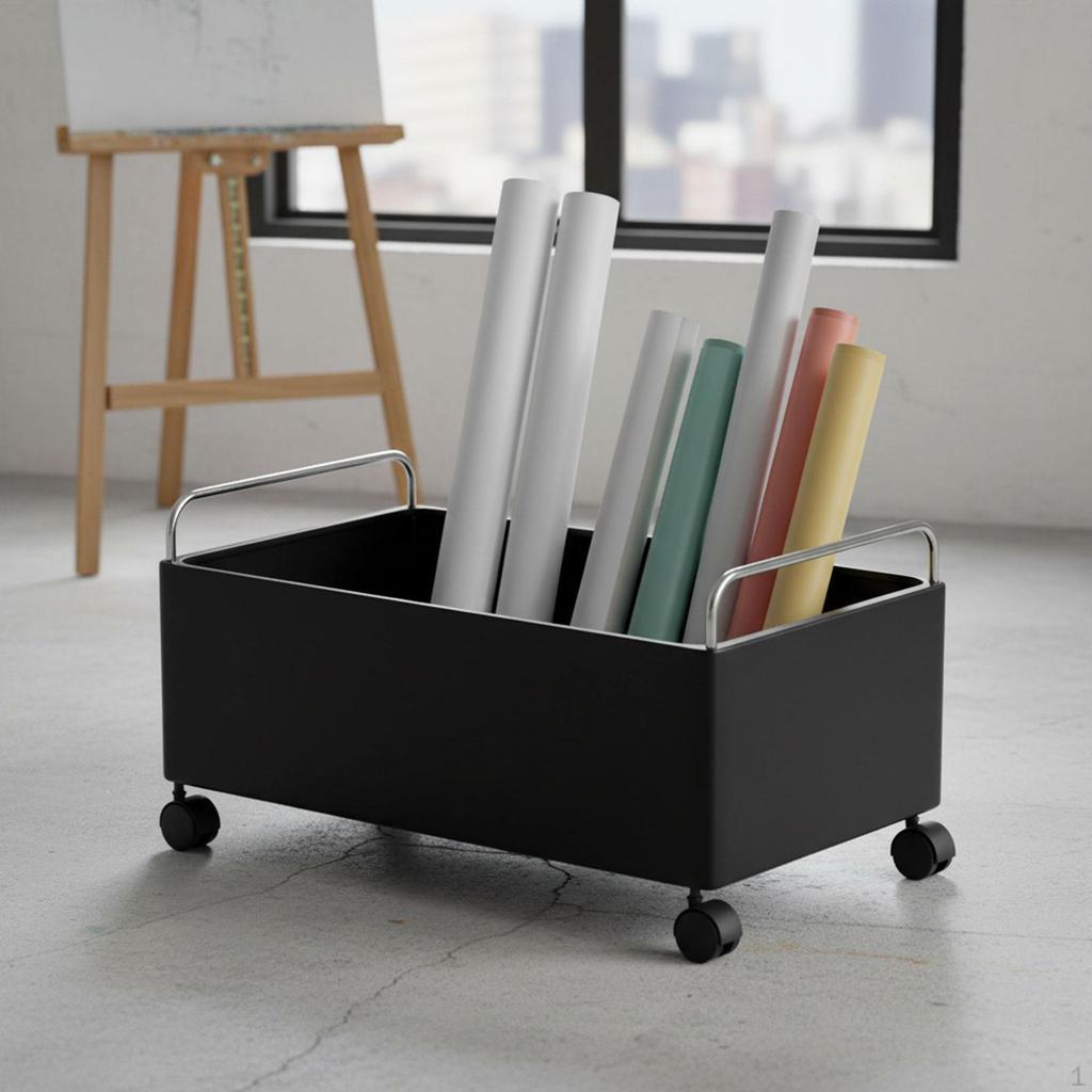 Großer und stabiler Rollwagen, Ideal für Kinder;s Zimmer, Büro oder Zuhause