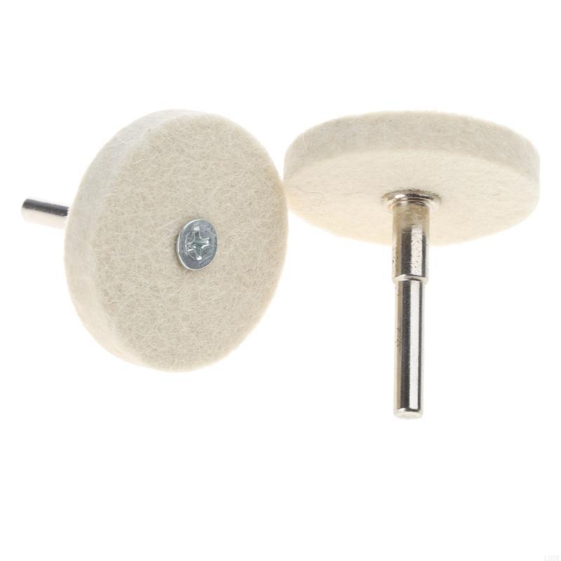   2in Compressed Wool Fabric Disc Polishing Pads for Polishing Round Rotating Tool