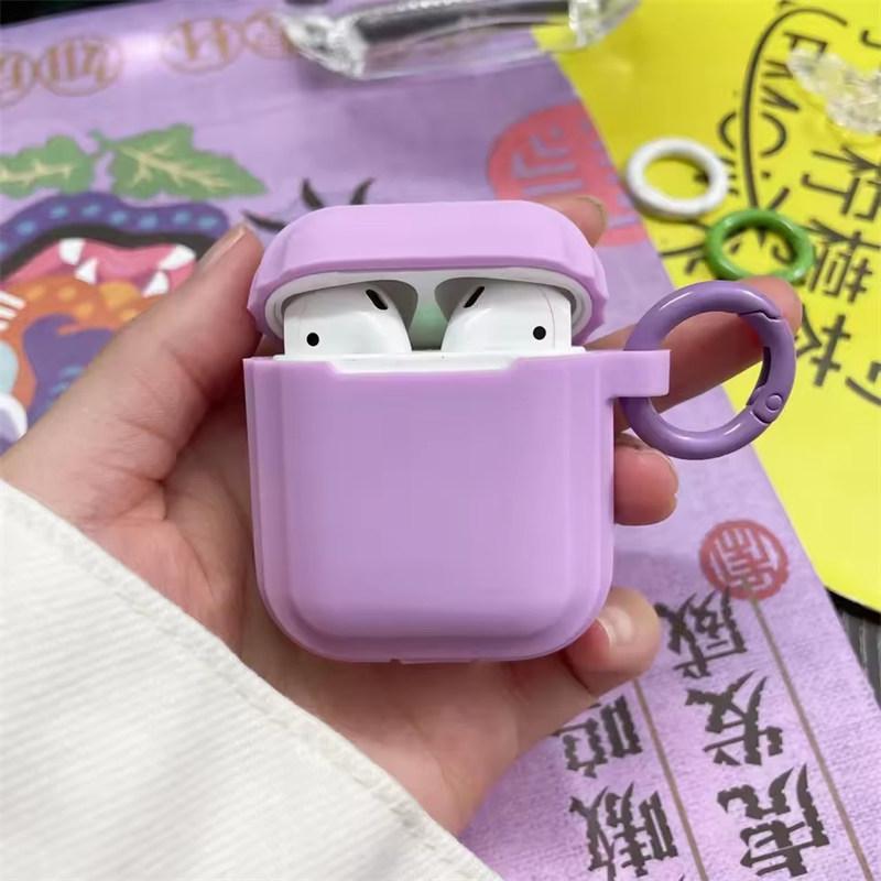 Jednoduché měkké tekuté silikonové pouzdro pro AirPods 4 3 bezdrátová Bluetooth sluchátka ochranný kryt pro Apple airpods Pro3 2 1 Funda