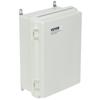 Outdoor Electrical Junction Box, 11.81 x 7.87 x 7.08 in, ABS Plastic Electrical Enclosure Box with Hinged Cover Stainless Steel Latch, IP67 Dustproof