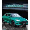 Diecast Car Model 1/32 Aston Martin DBX With Sound And Light Collective Miniature Voiture Children Boy Car Toy Gift Birthday