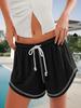 Women's Drawstring Elastic Waist Lounge Shorts Casual Beach Workout Shorts