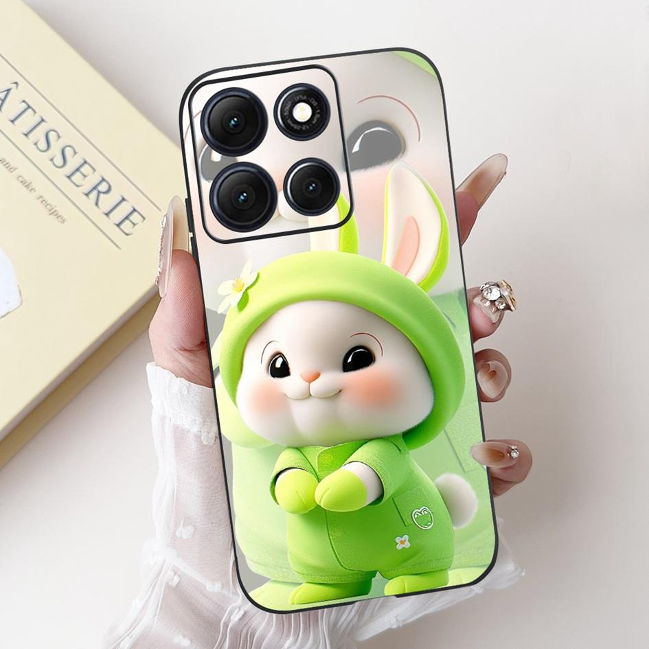 Shockproof Cover For Motorola Moto G86 Power Case Cute Cartoon Rabbit Soft Silicone Phone Cover For Moto G56 G 86 G86Power Funda