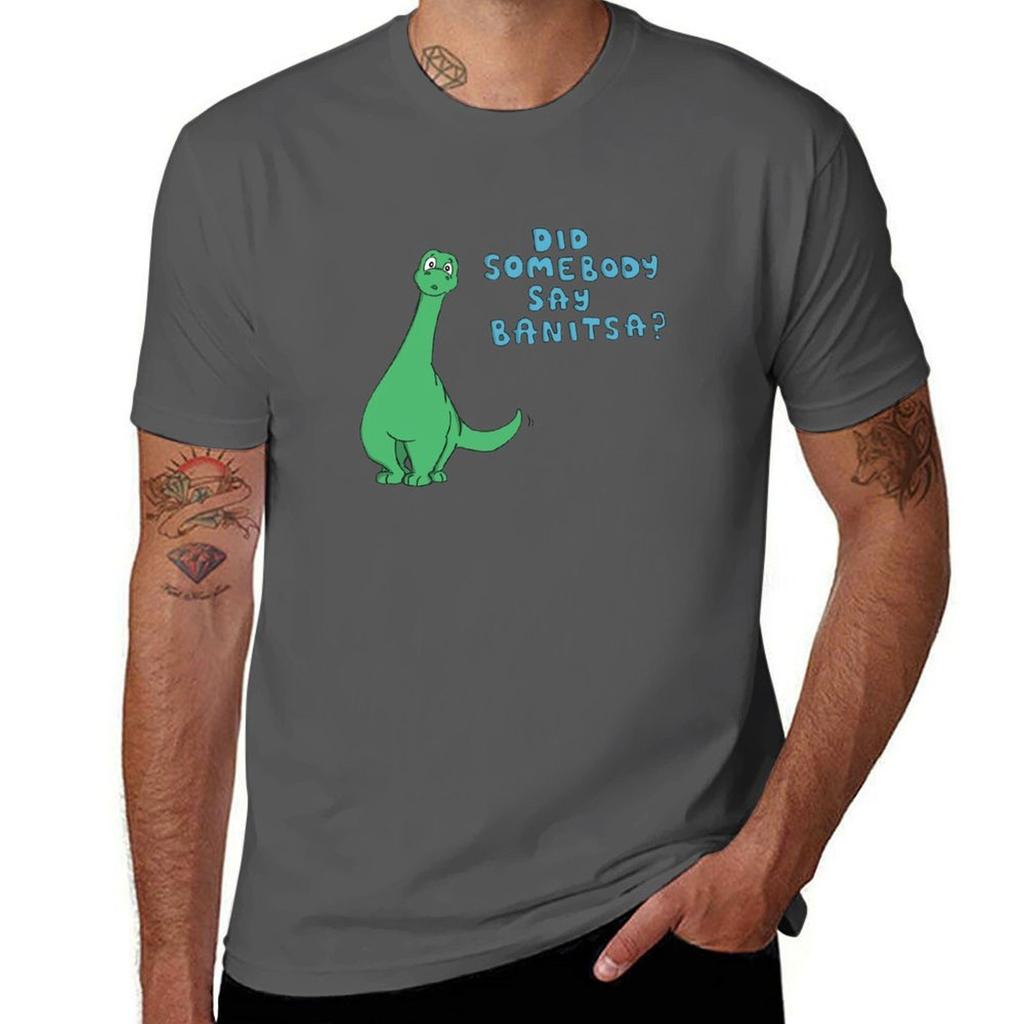 Did Somebody Say Banitsa TShirt Plus Size Loose Short Sleeve Top