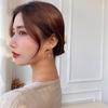 Cute Geometric Women Bamboo Sweet Asymmetric Earrings Dangle Drop Earrings Fashion Jewelry Pearl