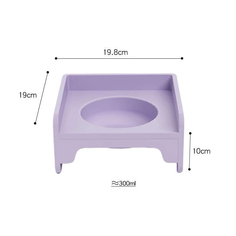 High Quality Pet Cube Cat Bowl Rack Dining Table Can Be Spliced Dog Ceramic Pet Bowl Water Food Leak Proof Neck Guard