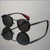 UV Protection Lightweight Comfortable Durable High Quality Retro Alloy Metal Round Shaped Male Female Sun Glasses
