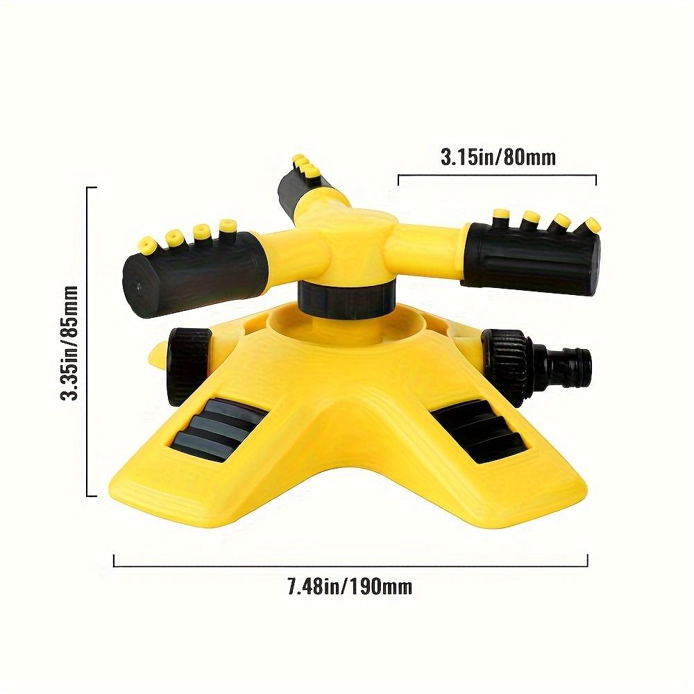 

[360 Degree Rotating Sprinkler] Automatic 360 Degree Rotating Garden Lawn Water Sprinklers System - Quick Lawn Rotating Nozzle G