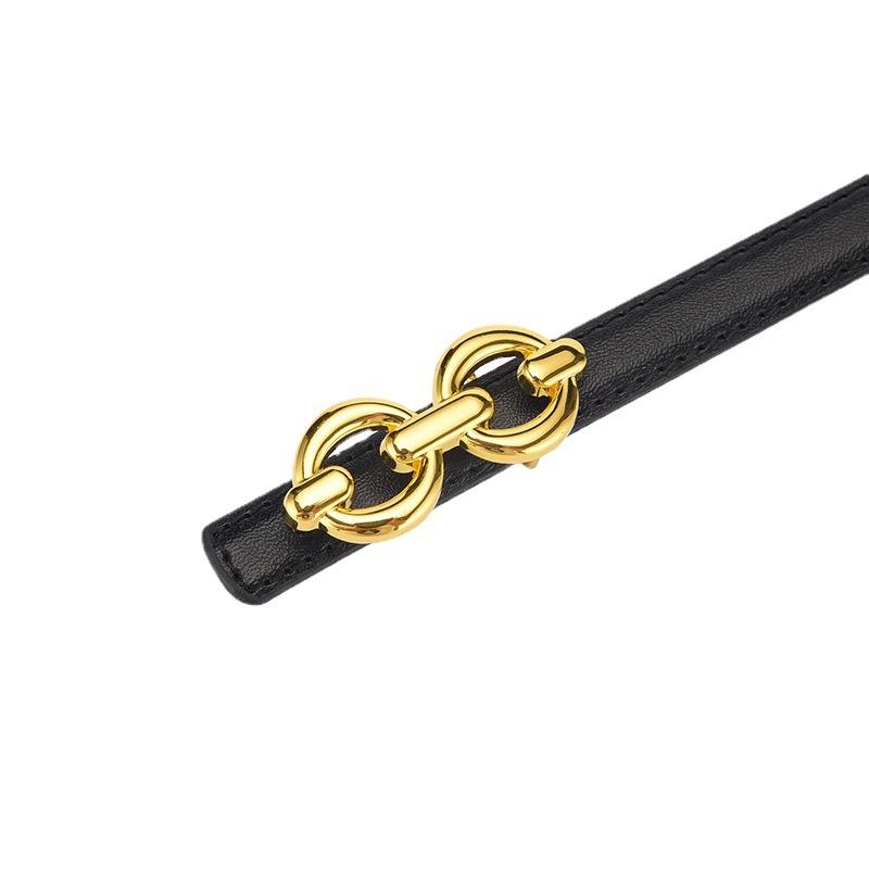 Belt Ladies Textured Casual Belt Women'S Interlocking Fine Dress Suit Belt