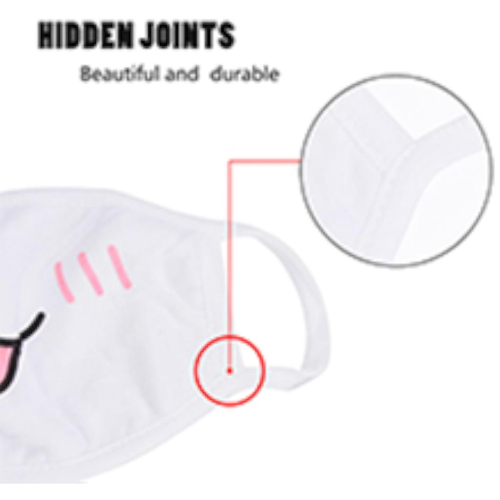 1PCS Funny Animals Mask Cartoon Aniaml Face Mask Cute Mask Reusable for Women