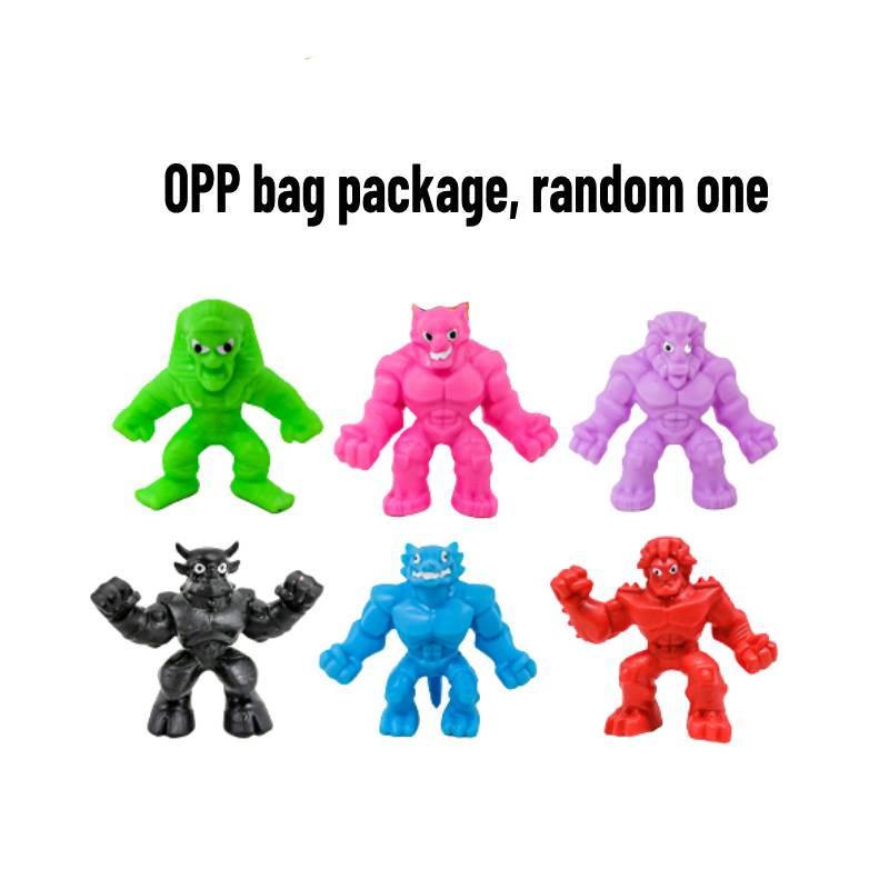 

Stretch Monster Stretching Squeeze Toy For Stress Relief Suitable For Ages 7-14 Tpr Material OPP Bag