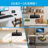 Under-table Storage Rack, 360-degree Rotating, Retrofit Drawer, Under-desk Storage Box, Easy Installation, 5kg Weight Capacity, Suitable for Office,