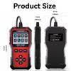 KONNWEI KW340 Car OBD2 Diagnostic Tool CAN EOBD 3in1 Engine Battery Test Read Clear Fault Code Real-Time Data O2 Inspection Tool