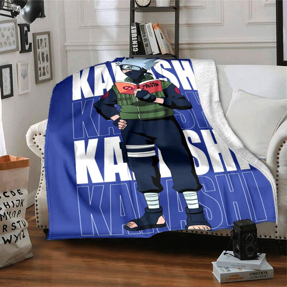 Naruto Blanket Durable Comfort Perfect for Office Office Chair Picnics Four Seasons Multipurpose Stylish Decor Ideal Gift For Birthday Valentine'S Day