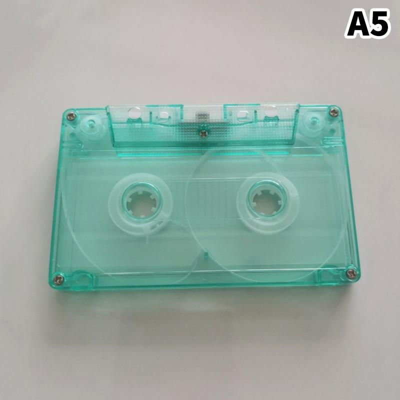 1 шт. Прозрачная коробка для хранения кассет с аудиомагнитной записью, пылезащитный чехол для кассеты