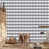Harlequin Diamonds Wallpaper Gray and Light Gray 50x1000