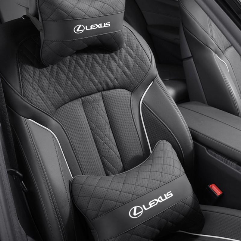 Car Neck Pillows Car Headrest Cushion Support Seat Accessories For Lexus IS300h IS250 RX350 NX300h LX570 RX450h CT200h ES350 R