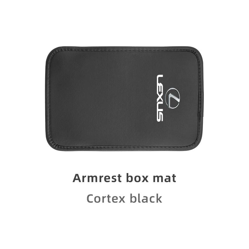 Alfombrilla Protectora para Caja de Reposabrazos de Consola Central de Coche Accesorios Para Lexus F SPORT IS250 IS200 CT200h GS300 LS430 RX450h LX570 IS30