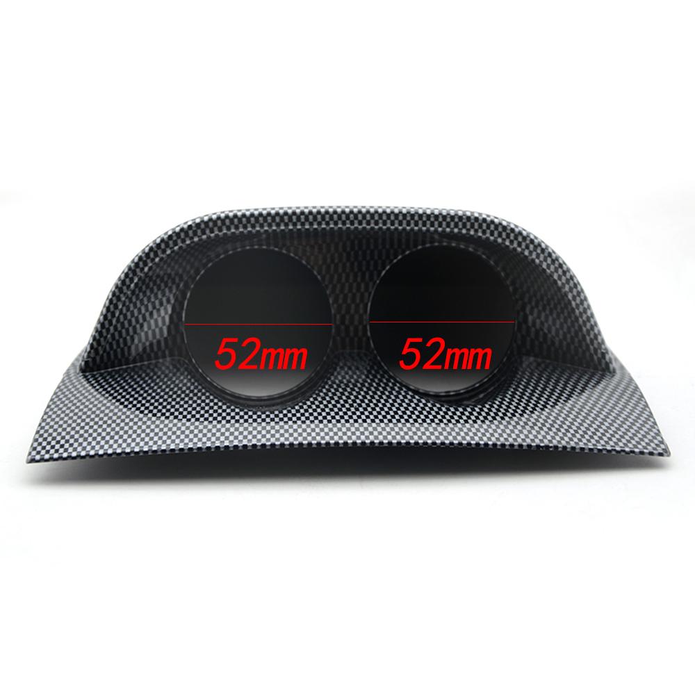 Universal for left&right hand drive black&carbon 2 inch/52mm dash board Dual&Triple gauge pod color Gauge Pod Mount Holder