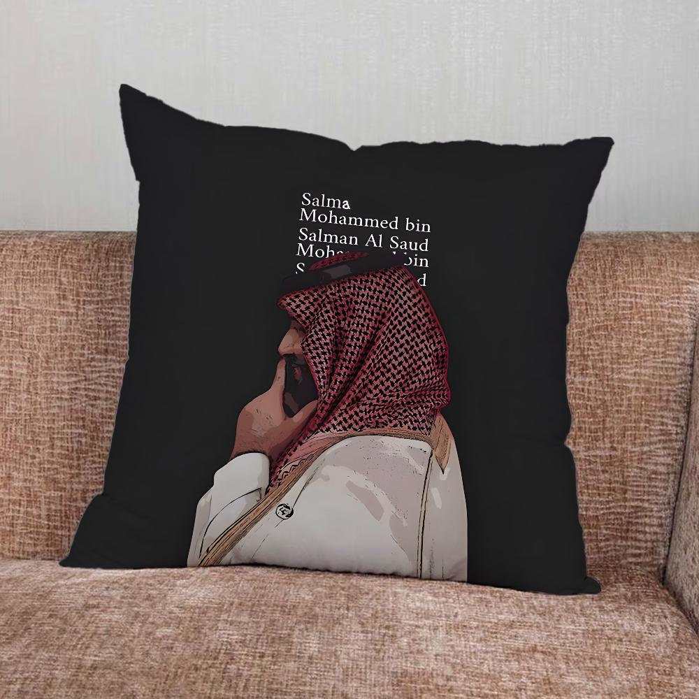Arabia Saudyjska Flaga Salman Poszewka na Poduszkę Do Domu Sypialni Samochodu Biura Dekoracja Salonu Pokrowiec na Poduszkę Sofa Odpowiedni