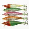 Luminous 10cm Horizontal Shrimp Squid Hook, Round Belly Hard Bait