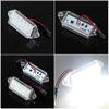 1 Pair White LED Licence Plate Light 8341A099 For Mitsubishi Lancer 2003-2017