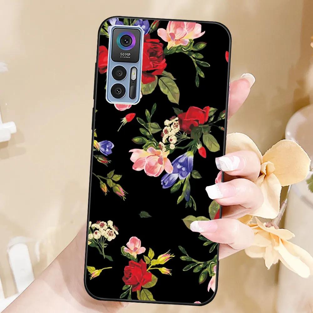 Case For TCL 30 5G Coque TCL 30 Plus TPU Soft Silicone Fashion Phone Funda For TCL 30 Plus Back Cover Case Luxury Capa Bumper