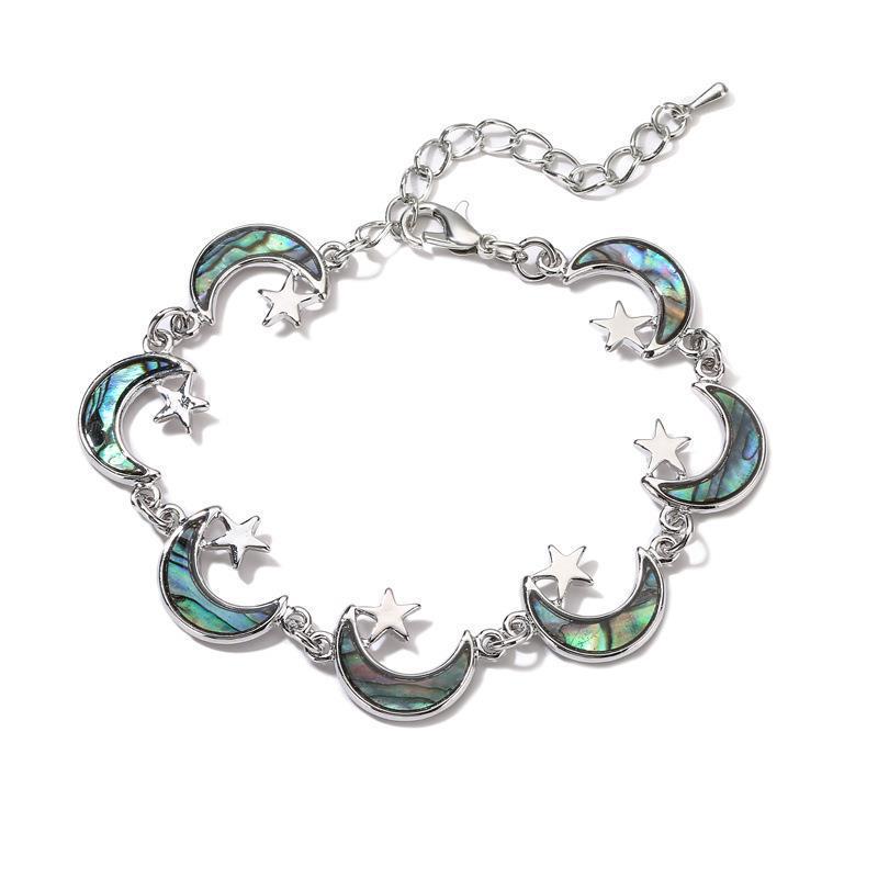 European & American Dual-Use Jewelry: Whale, Penguin, Butterfly, Abalone Shell Bracelet & Anklet