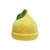 Warm Knitted Fruit Hat Creative Pineapple Beanie Lemon Strawberry Pullover Cap  Outdoor