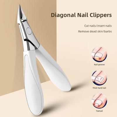 Nagelknipser aus Edelstahl für eingewachsene Zehennägel, langlebige Adler-Nasenzange, Nagelknipser für die Onychocryptose-Pflege, Pediküre-Werkzeug