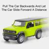 Échelle 1:26 Maquette de Voiture Jouet Suzuki Jimny Son et Lumière de Simulation Pull Back Alliage Moulé Sous Pression Véhicules Tout-Terrain Jouets de Décoration pour Enfants