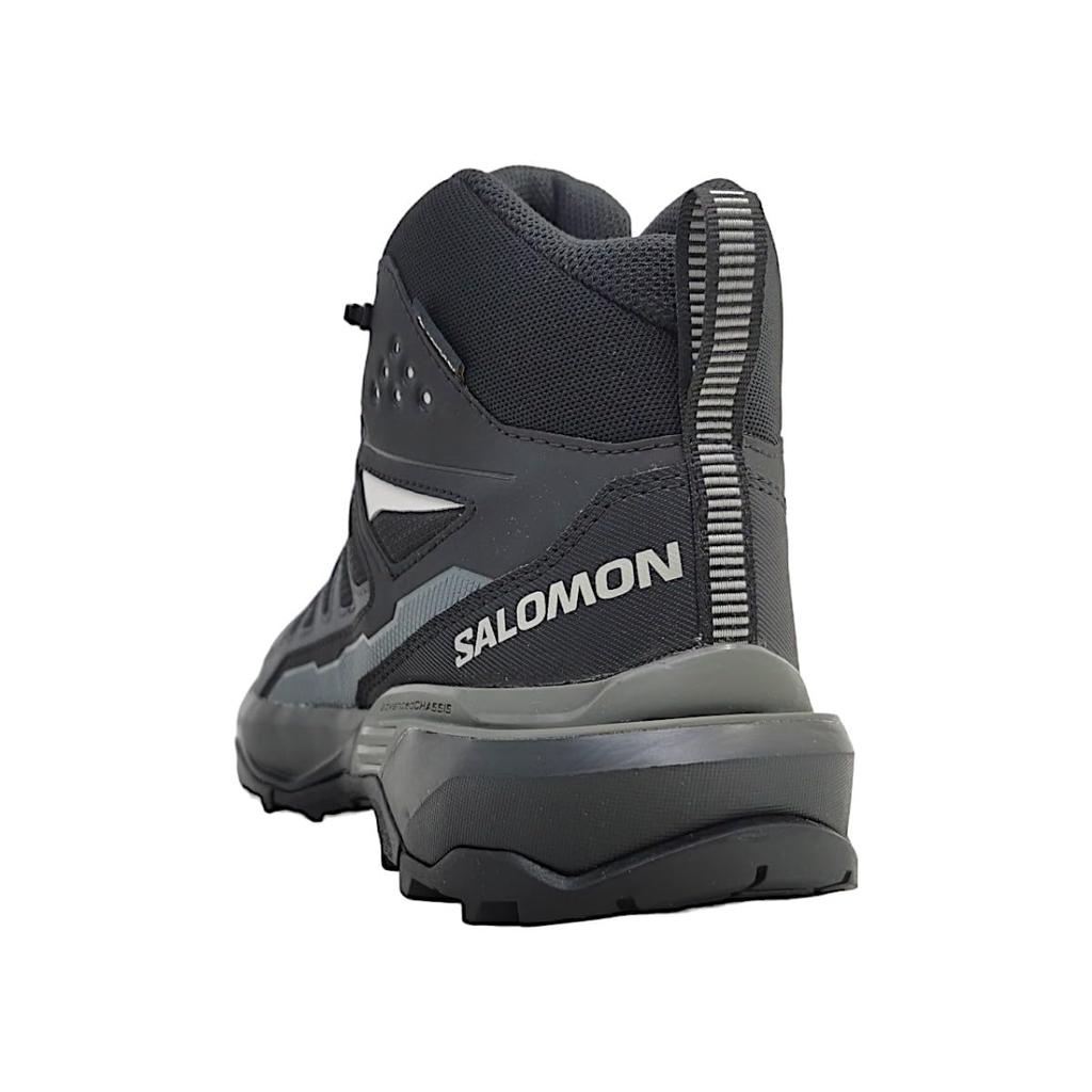 SALOMON X Ultra 360 Mid Size Men's Gore-Tex Boots, Black/Magnet/Pewter, 27.0cm