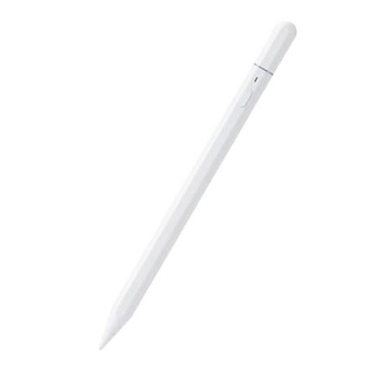 Elecom Touch Pen Compatible iPad 7 8 9 10 Pro 11 12.9 13 Inches Air 3 4 5 1113 Mini 6 iPad-specific Pencil Fast Charging Palm Rejection Tilt Detection