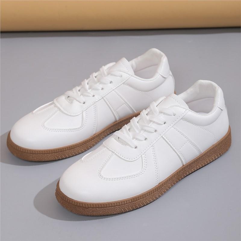 Fashion Women's Autumn Big Size Sneakers Casual Canvas Mesh Flat Sport Shoes Versatile White Trainers for Running Walking & Daily Wear