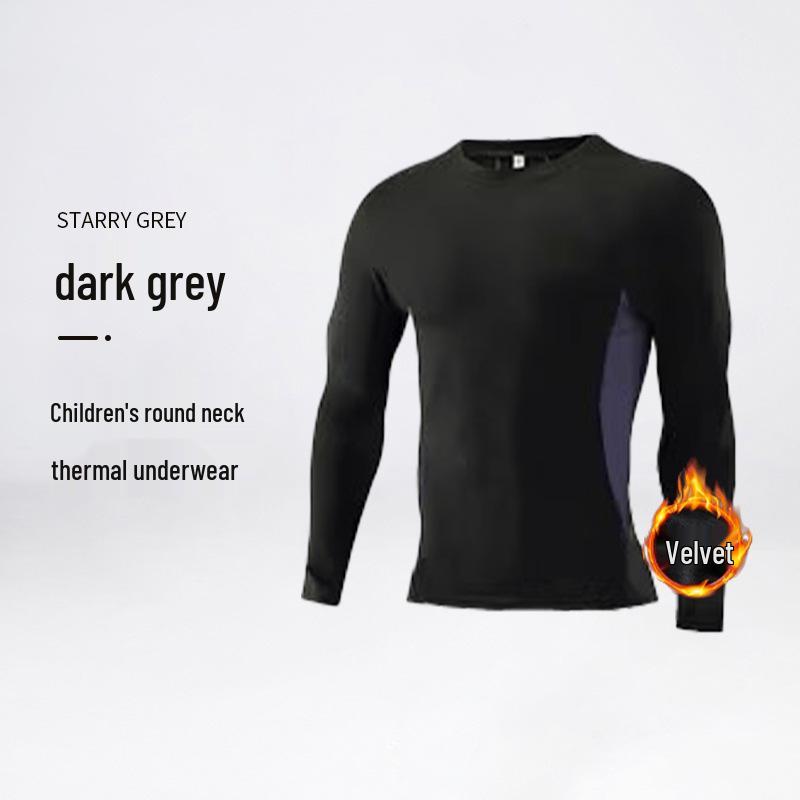 HuiLi Children's Quick-Dry Fleece Ski Suit Base Layer Set for Boys 