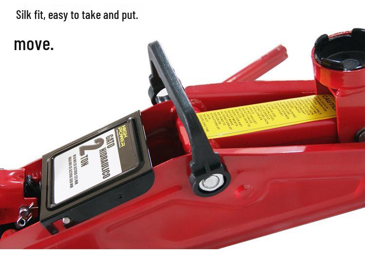 2 Ton Horizontal Hydraulic Car Jack for Tire Changes & Repairs