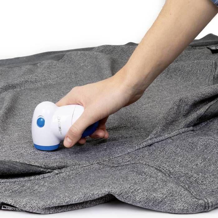 Clatronic TC 3758 Rase-peluches 1 Pc(s) Blanc-bleu