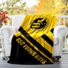 BSC YOUNG BOYS Flannel Blanket Soft All-Season Throw, Design for Camping, Car Travel, Hiking Sofa, Bed, Office Perfect Gift for Parties