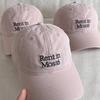 Korean Big Head Circumference Letter Embroidery Baseball Cap Spring New Simple Versatile Cap Men and Women Show Small Faces