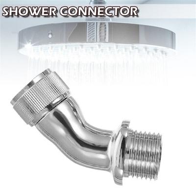 45 Degree Elbow Adapters Brass Chrome Female To Male