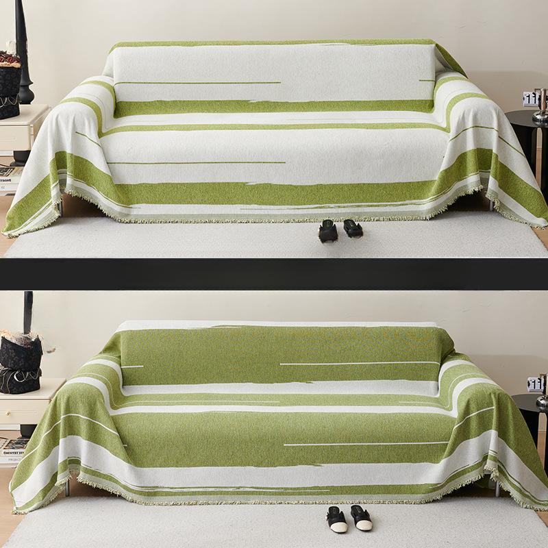 Sofa Cover Cloth Modern Simple Sofa Cover Four Seasons Universal Sofa Cushion Non-Slip Stain Resistant Sofa Towel Anti-Scratching