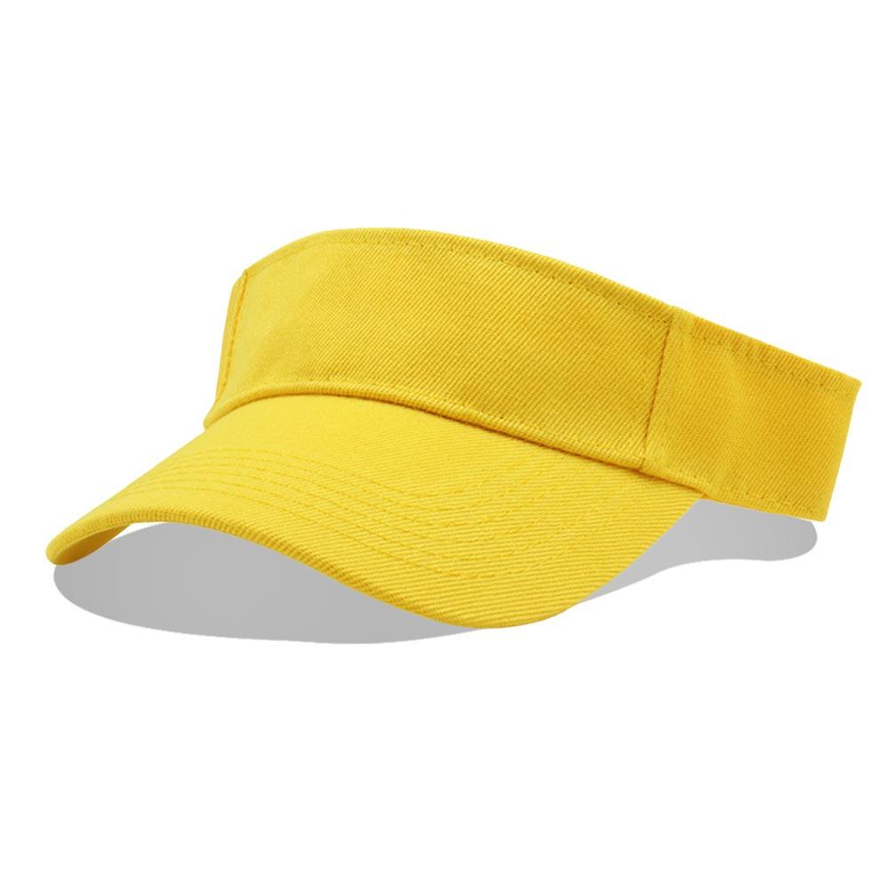 Cotton Outdoor Sports Hat Structured Brim Quick-Dry Summer Sun Hat Uv Protection Lightweight Sports Visor