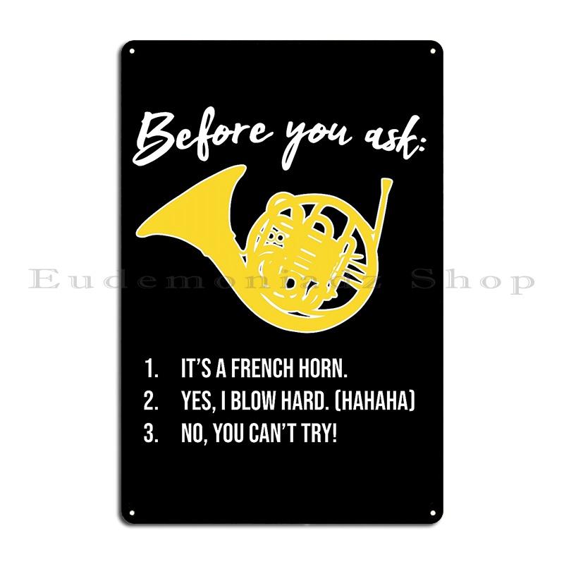 

HIMYM Синий французский рог HIMYM Как я встретил вашу маму Металлическая табличка Настенная роспись Смешные печатные Ржавые пабные тарелки Жестяная вывеска Постер 20x30cm