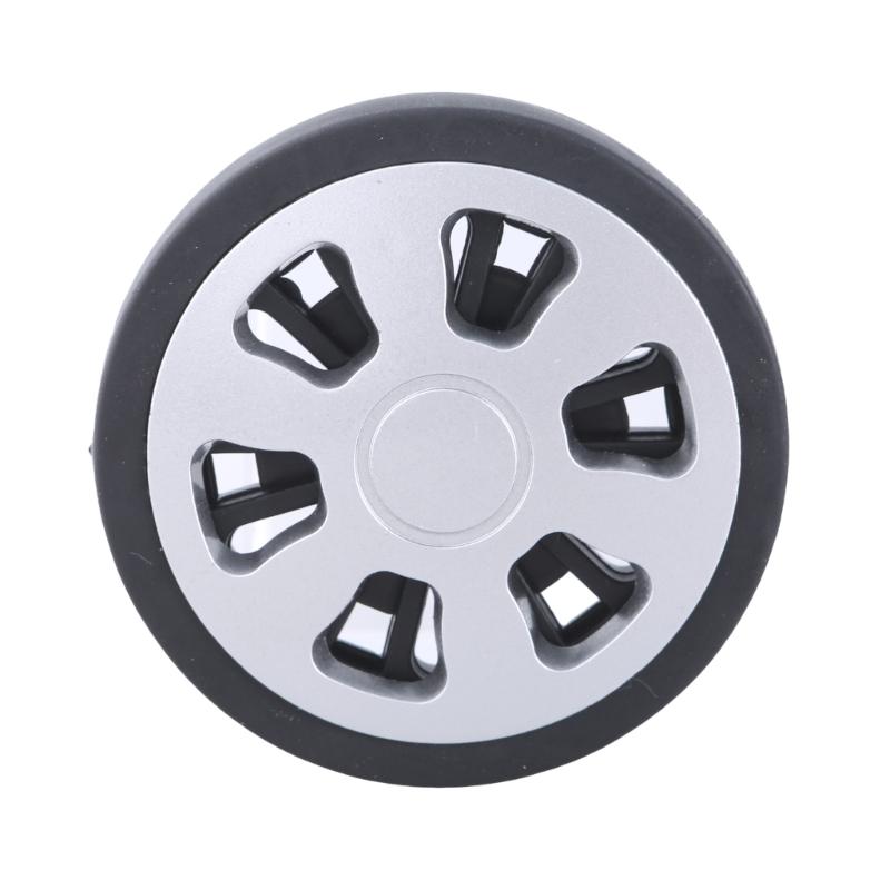 Set aus 8 Reisegepäck Koffer Ersatzrädern 60x12mm Kunststofflenkrollen Reparatursets Regal Ersatzräder