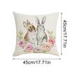 Party Bunny Eggs Sofa Easter Pillowcase Pillow Case Easter Decorations Cushion Cover