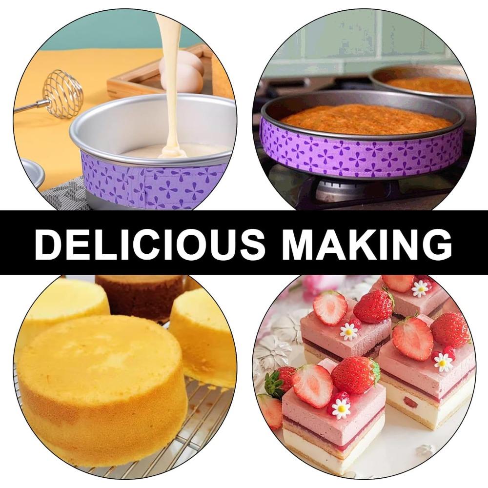Baking Tray Protection Strap Strip Cake Pan Strips Bake Strip Belt Moist Level Cake Tools Protect Banding Kitchen Gadgets