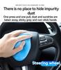 ISGTDRM Car Cleaning Gel Duster to Removes Interior Dust Air Vent Outlet Dashboard Laptop Magic Cleaning Tool Wash Mud Remover