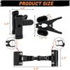 Premium-Paint Brush Clip Holder Copy Function, Metal Easel Mount, 360° Rotation Paper Document Sign Support For Typing, Clamp In