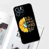 Schöne gelbe Sonnenblumenhülle für iPhone 17 Pro Max 14 13 12 11 15 16 Pro Max mini 16 Plus 16e 17 Air Handyhülle