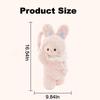 Car Tissue Holder Plush Animal Paper Towel Box Cute Rabbit Hanging Backseat Organizer for Cars Adorable Decorative Tissue Dispenser (Pink Rabbit)